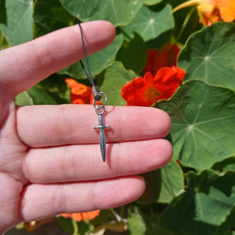 Sword phone charm